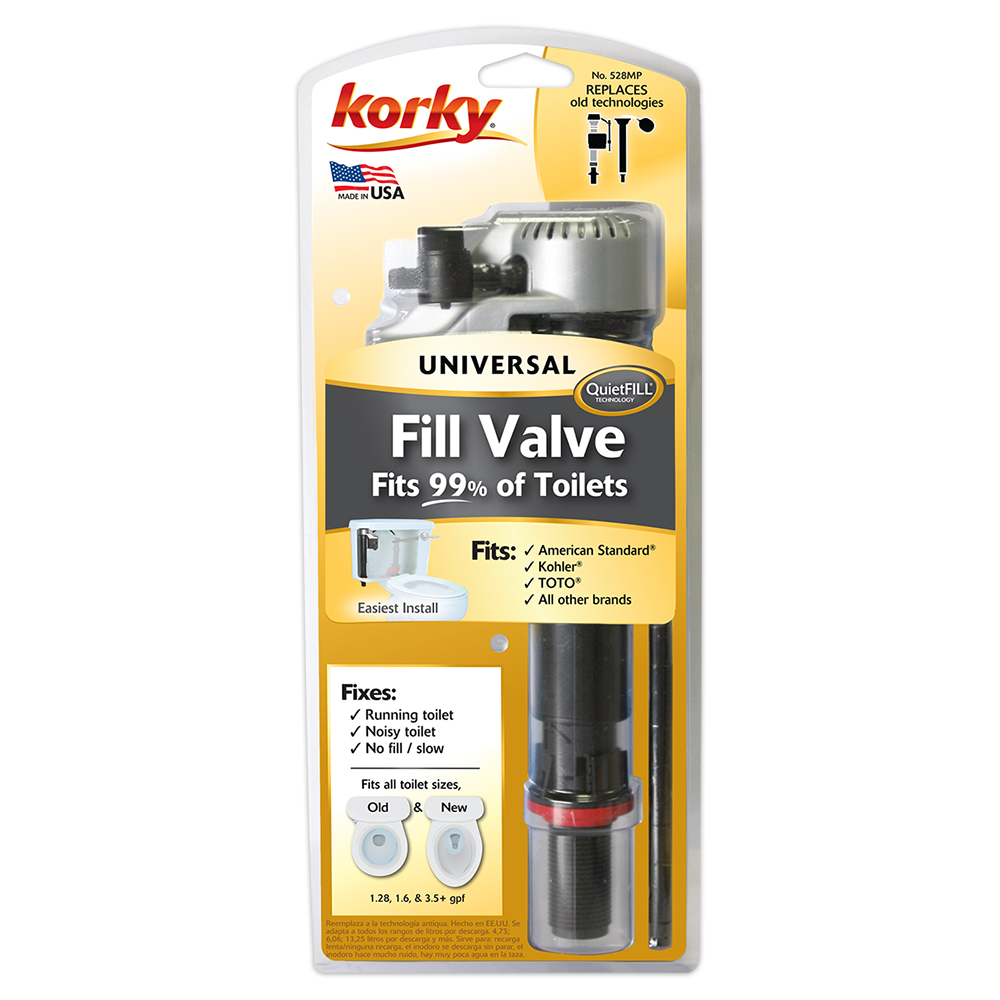 QuietFILL® Platinum Toilet Fill Valve Korky Toilet Repair